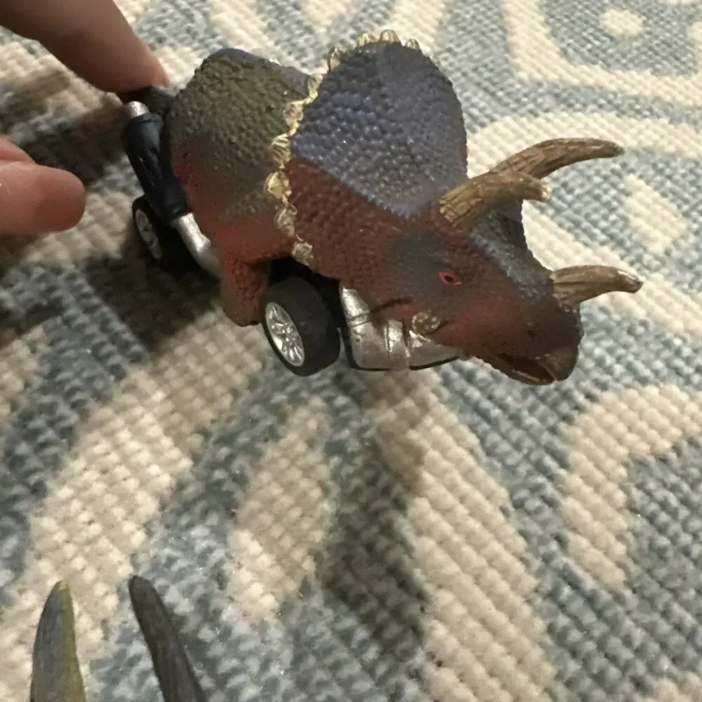 Dinosaur‎ Vehicles Mini Toys Car Dinosaur Model Action Figures Pull Back And Go